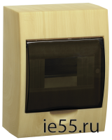 Корпус модульный пласт. навесной ЩРН-П-6 (сосна) IP41 IEK