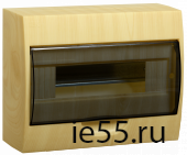 Корпус модульный пласт. навесной ЩРН-П-12 (сосна) IP41 IEK