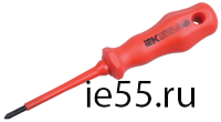 Отвертка шлицевая Profi 5.5х125мм 1000В IEK
