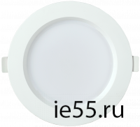Светильник LED ДВО 1702 белый круг 12Вт 3000K IP40 IEK