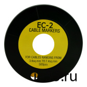 Кабельный маркер МК-2 "В"  500шт/ролл  ЭНЕРГИЯ