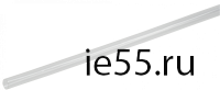 Термоусадочная трубка ТТУ 20/10 прозрачная 1 м IEK