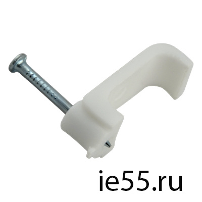 Cкоба крепёжная  9 мм 1/100шт/пакет (квадр) ЭНЕРГ