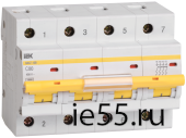 Автоматический выключатель ВА 47-100 4Р 100А 10 кА  х-ка С ИЭК