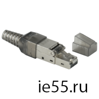 ITK Разъём RJ-45 FTP для кабеля кат.6 полевая заделка