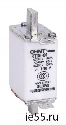 Плавкая вставка предохранителя RT36-2-400, габарит 2, 250А (CHINT)