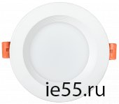 Светильник LED ДВО 1801 PRO белый круг 10Вт 4000K IP40 IEK