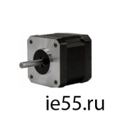 Шаговый двиг SMO-17.H218S.3K20.040.4K.034 NEMA-17, 3,2 кг*см, 0,4 А, 1,8°, 34 мм, 2-х фазн., 4-х про