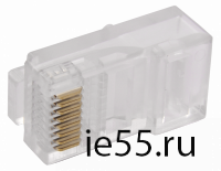 Разъём RJ-45 UTP для кабеля кат. 5Е GENERICA