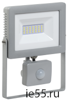 Прожектор СДО 07-30Д светодиодный серый с ДД IP44 IEK