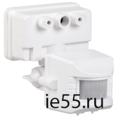 Датчик движения ДД 019 белый, макс. нагрузка 1100Вт, угол обзора 120град., дальность 12м, IP44, ИЭ