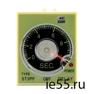 Pеле времени 220V ST3PF ( 1-10 sec) ЭНЕРГИЯ