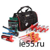 Набор инструментов электрика НИЭ-02 (КВТ)