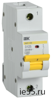 Автоматический выключатель ВА47-150 1Р 125А 15кА х-ка D IEK