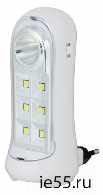 Светильник ДБА 3924 аккумулятор 3ч 1,5Вт IEK