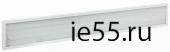 Светильник светодиодный ДВО 6568-P 36Вт 6500К 1200х180х20 призма IEK