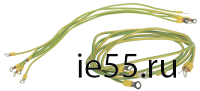 ITK Комплект проводов заземления 50 cм - 6шт; 80 cм - 3шт