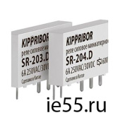 Реле промежуточное SR-203.D 1-конт., 24VDC, 6A/250V