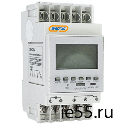 Hедельный таймер DHC8A-1С (аналог 3SHC8A)  ЭНЕРГИЯ