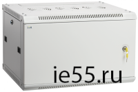 ITK Шкаф LINEA W 6U 600x450 мм дверь металл, RAL7035