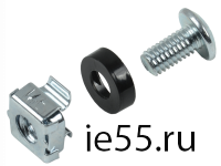 ITK Набор закладных винтов-шайб-гаек (M6x12мм) 1 компл.