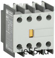 Приставка ПКИ-31 дополнительные контакты 3з+1р IEK