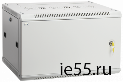 ITK Шкаф LINEA W 12U 600x600 мм дверь металл, RAL7035