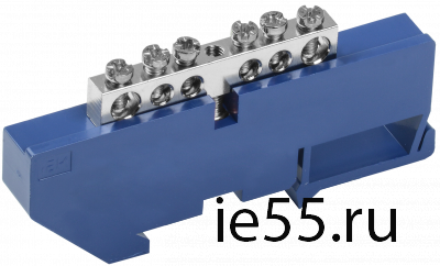 Шина N "ноль" на DIN-изол. Ni ШНИ-6х9-6-Д-С IEK