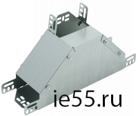 Ответвитель Т-образный верт. вверх боковой 100х100 IEK