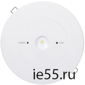 Светильник аварийный ДПА-130, аккумулятор, 3ч, IP20, IEK