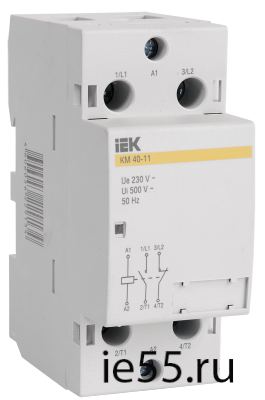 Контактор модульный КМ40-20 AC ИЭК