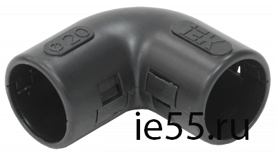 Поворот открывающийся на 90гр. CI20G IEK черный