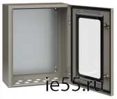 Корпус металлический ЩМП-2-0 У2 IP54 с прозрач. дверцей IEK