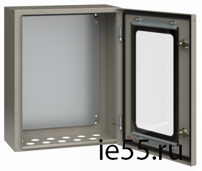 Корпус металлический ЩМП-2-0 У2 IP54 с прозрач. дверцей IEK