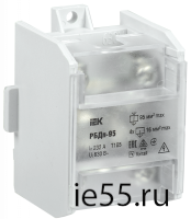 Блок распред. проходн. РБДп-95 232/100А DIN 1х95-4х16мм2 IEK