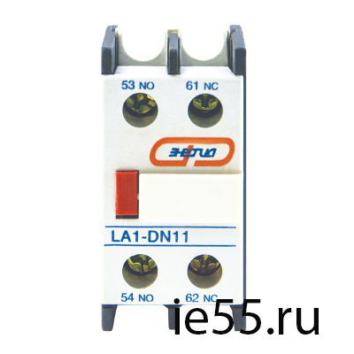 Блок доп. контактов LA1-DN11  (1NO+1NC)  ЭНЕРГИЯ