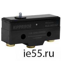 Концевой выключатель KLS-A5.11Z 1НО+1НЗ, Iном.=3 А 125/250 VAC (AC-15), Ith=10 А, 1,6 млн циклов