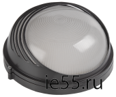 Светильник НПП1307 белый/круг ресничка 60Вт IP54  ИЭК