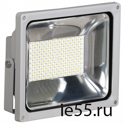 Прожектор СДО 04-100 светодиодный серый SMD IP65 IEK