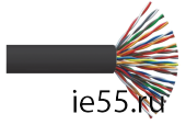 ITK Витая пара F/UTP кат.5E 50х2х24AWG LDPE черный (305м)