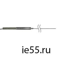 Термопара ТХА-600C-1.0x150-0-КХ-7/0.2-2000 Оплетка кабеля из нержавеющей стали, чувствительная часть