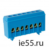 Шина TS-0609H  7 ways в синем корпусе ЭНЕРГИЯ