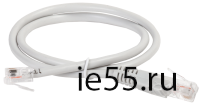 ITK Коммутац. шнур (патч-корд), RJ45-RJ12, 2м, серый