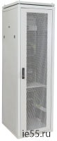ITK Шкаф сетевой 19" LINEA N 24U 600х600 мм перфорированная передняя дверь серый