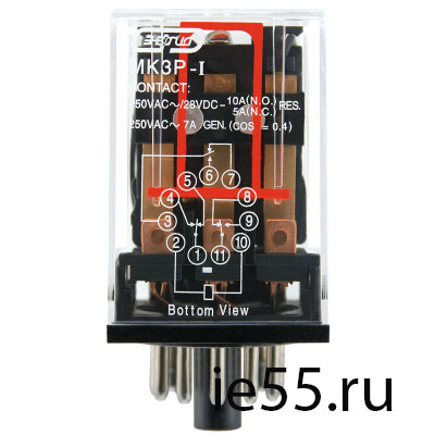 Реле промежуточное 3SJ5 3P-1 (MK3P-1)  AC 220 V ЭН
