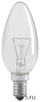 Лампа накаливания C35 свеча прозр. 60Вт E14 IEK