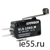 Микровыключатель KLS-A1.060.M 1НО+1НЗ, Iном.=1,5 А 125/250 VAC (AC-15), Ith=10 А, 20 млн циклов