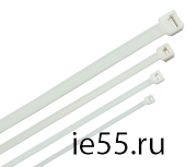 Хомут морозостойкий Хкм 7,6х380мм белый (100шт) IEK