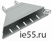 Отвод Т-образный горизонтальный 50х100 IEK