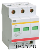 Огр-ль имп. перенапр. ОПС1-B 3Р In=30kA Un=400B Im=60kA ИЭК